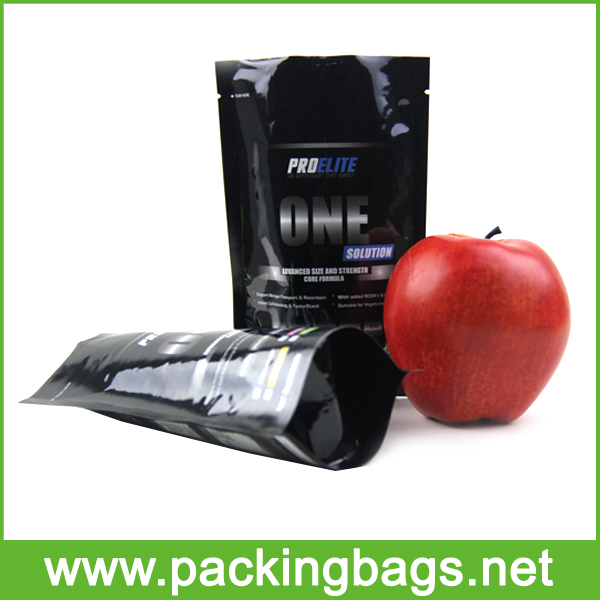 printed stand up plastic bags manufacturer