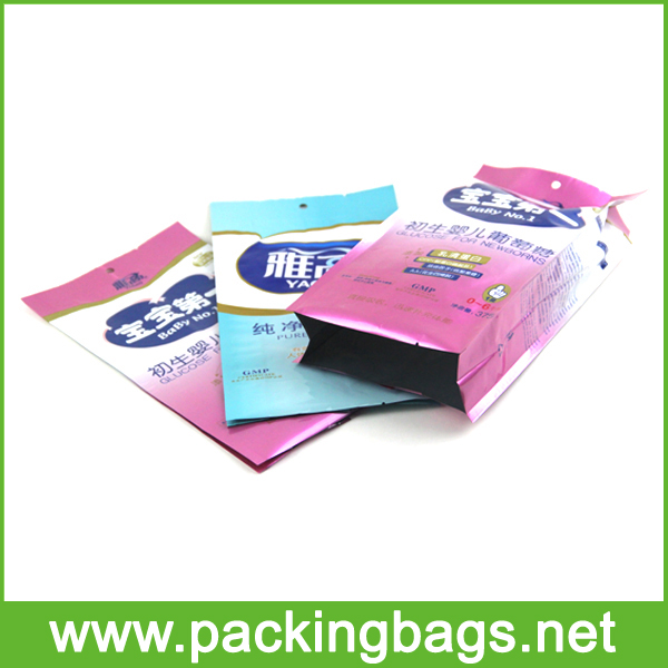 Baby Food Gusseted Plastic Bags Supplier