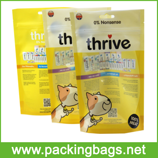 China OEM Plastic Pet Food Packaging Bag Suppliers