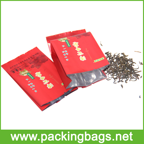 tea packaging foil pouch supplier