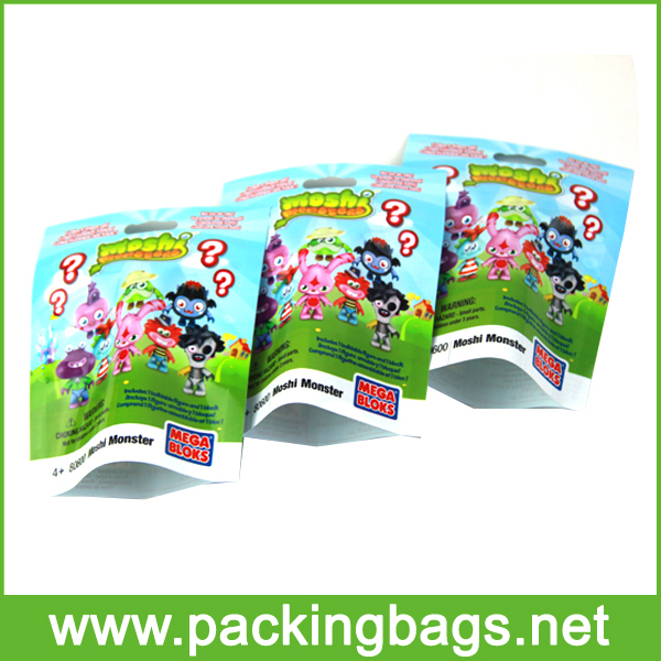Customized water proof retail packaging for toys