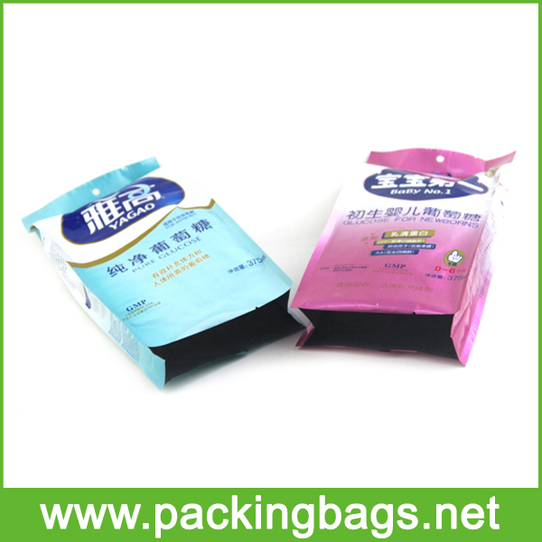 Water Proof Baby Food Side Gusseted Poly Bags