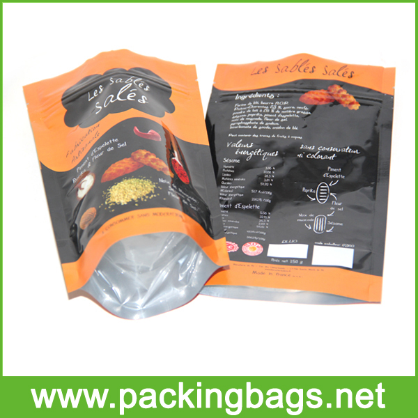 standing up foil lined bags supplier