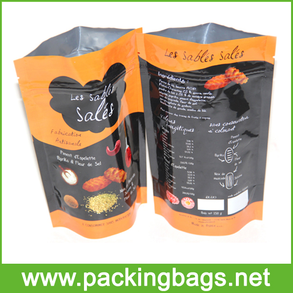 bottom gusset mylar food bag manufacturer