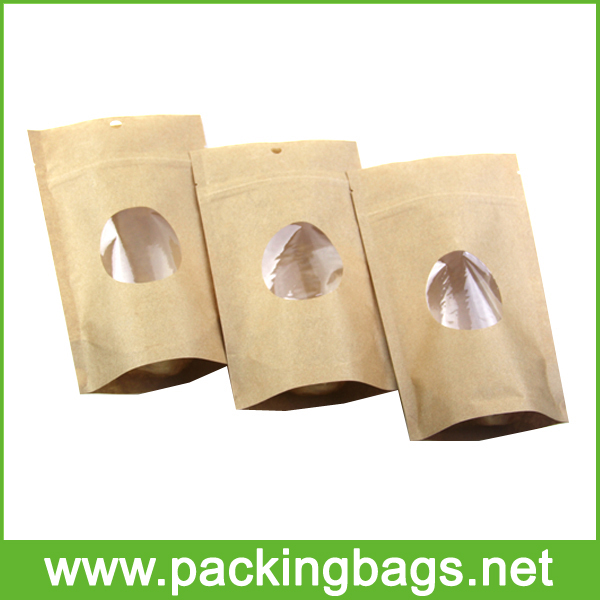 Food safe and resealable <span class="search_hl">kraft paper bags</span>