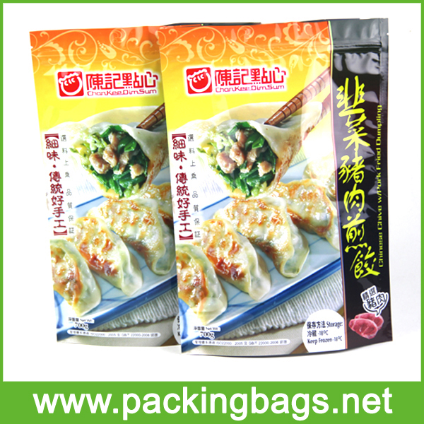 Resealable Stand Up Food Packaging Plastic Bag Supplier
