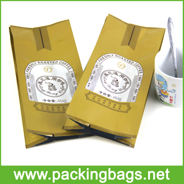 High quality coffee bag with valve supplier