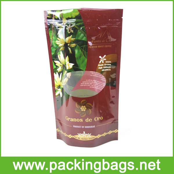Standing coffee tea bags supplier