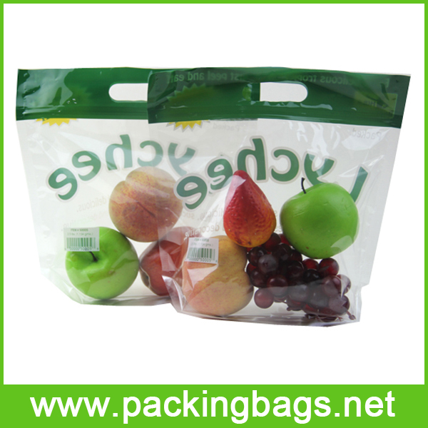 Stand Up Fresh Fruit <span class="search_hl">Plastic Bag</span>s with Logo
