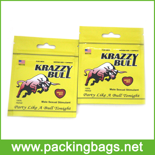 Hot sale CMYK customized heat seal bags