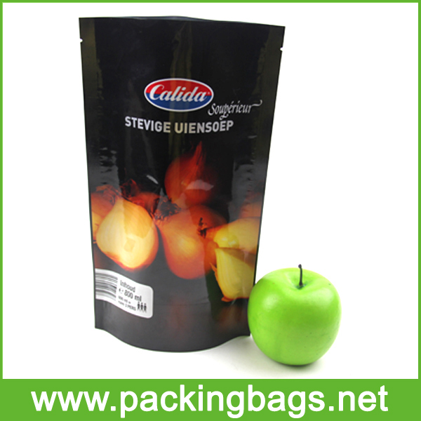 Reusable CMYK customized plastic food pouch