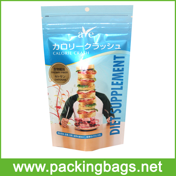 resealable food grade zipper bag supplier