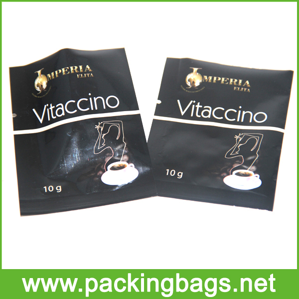 small sachet custom coffee bags supplier
