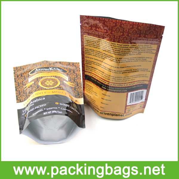 standing aluminium foil tea bags supplier