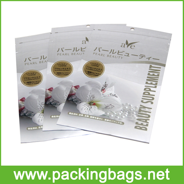 Custom Made Aluminum Foil Ziplock Bags Supplier