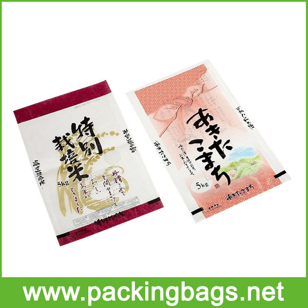 China Plastic Customized Packaging Bags Supplier