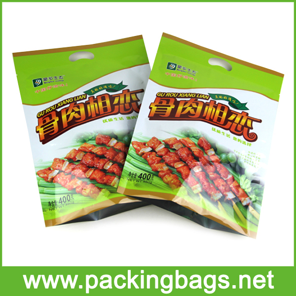 Custom Printed Food Colored Poly Bags