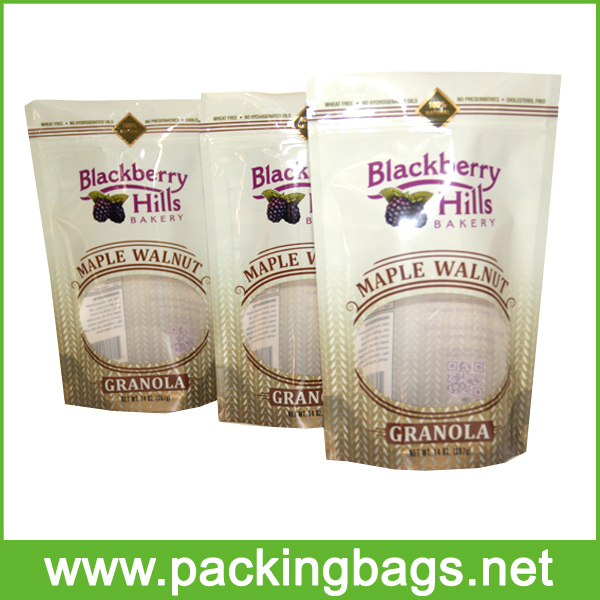 printed zip lock stand-up bag supplier