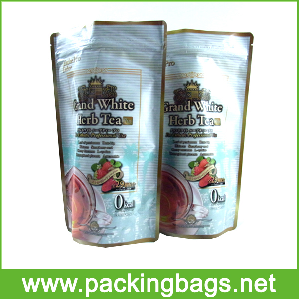 stand up tea bag package supplier
