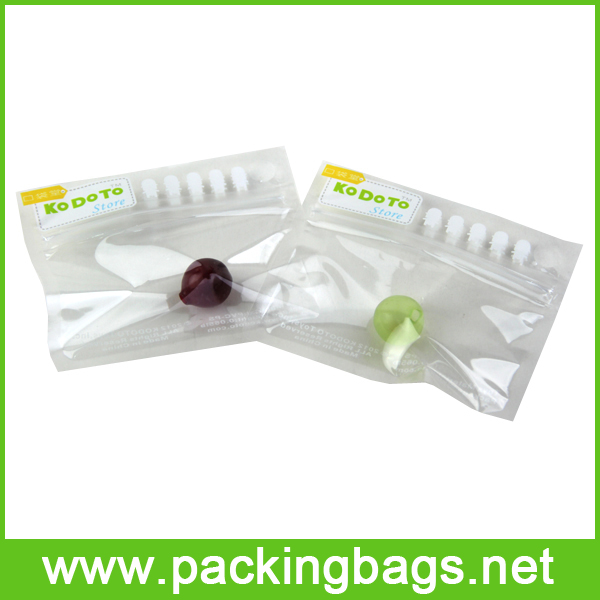 Reclosable Clear Zipper Bags Supplier