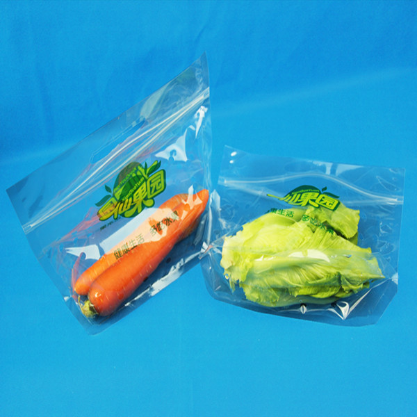 Food safe vegetable packaging bags