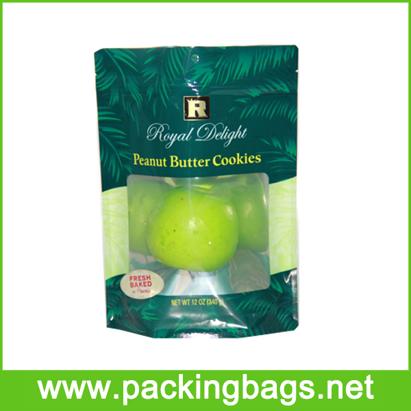 Resealable Food Bag Packaging with Window