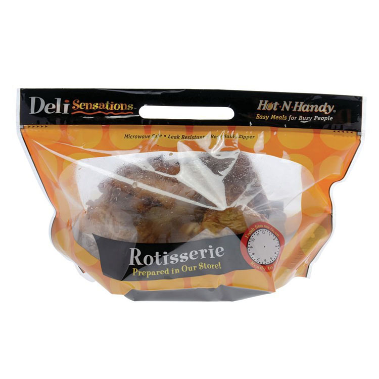 Rotisserie Chicken Packaging Bags Anti-Fog Microwave