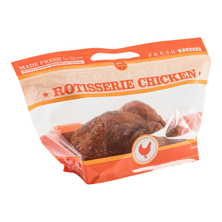 Anti-fog Rotisserie Chicken Hot Food Bag