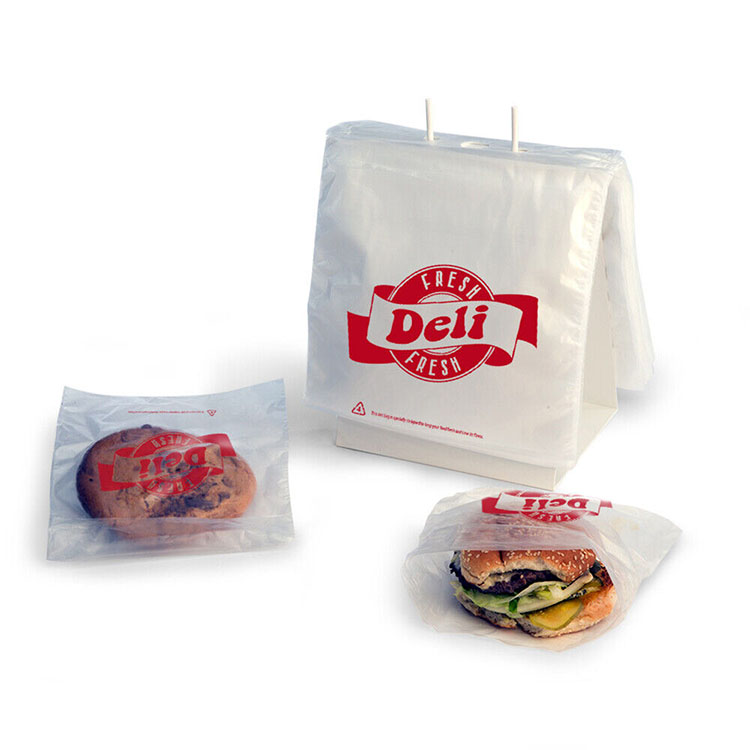 Saddle Pack Deli Bags Flip Top Clear